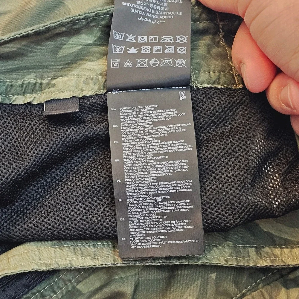 G-Star Raw Swim‎ Shorts Mens M Green Camo Dirik Cord Tropical Leaf Board Shorts